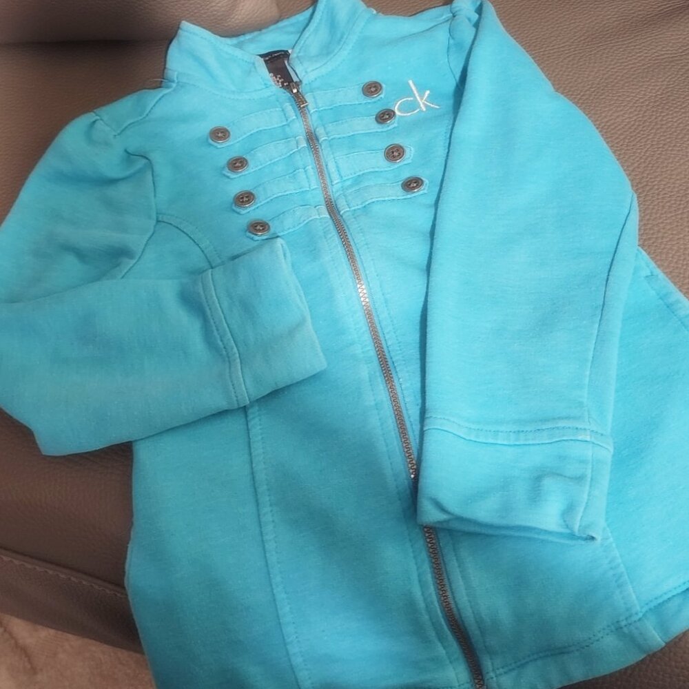 Calvin Klein kids Jacket Blue Girls Jacket